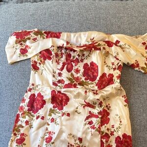 Reformation Off-Shoulder Dress